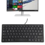 Teclado Mini Com Fios de Design Ultra-fino TT-A01, Versão Alemã, Versão Alemã