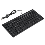 Teclado Mini Com Fios de Design Ultra-fino TT-A01, Versão Alemã, Versão Alemã