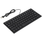 TT-A01 Teclado Mini com Fios Ultra-fino, Versão Francesa, Versão Francesa