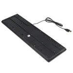 Teclado com Fios USB Impermeável MC-689, Versão Árabe, MC-689