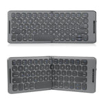Teclado Sem Fios Bluetooth Mini Dobrável Universal de Três Canais B088, B088