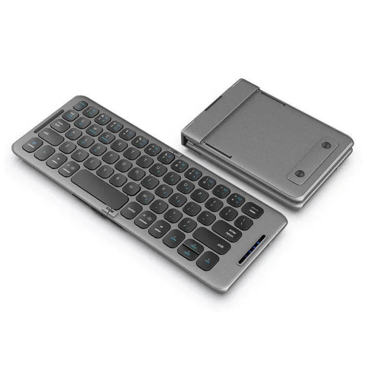 Teclado Sem Fios Bluetooth Mini Dobrável Universal de Três Canais B088, B088