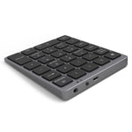 Teclado Numérico Sem Fios Bluetooth Recarregável Ultra-fino de Liga de Alumínio Universal N960, N960