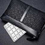 Teclado Numérico Sem Fios Bluetooth Recarregável Ultra-fino de Liga de Alumínio Universal N960, N960