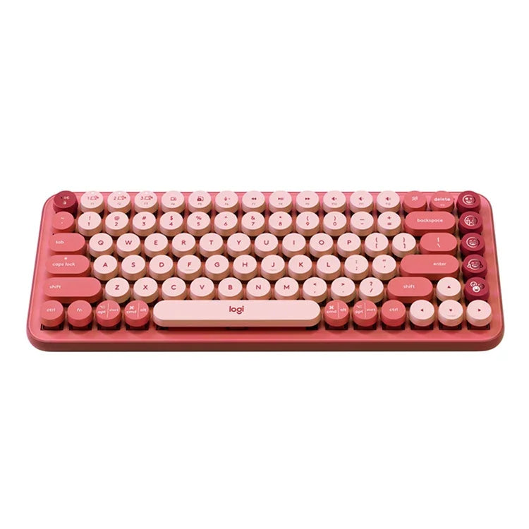Teclado Mecânico Bluetooth com Botões Redondos Logitech POP KEYS