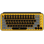 Teclado Mecânico Bluetooth com Botões Redondos Logitech POP KEYS
