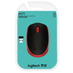 Rato Sem Fios USB Logitech M171 1000DPI com Recetor 2.4G