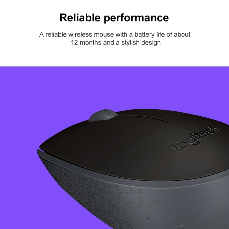 Rato Sem Fios USB Logitech M171 1000DPI com Recetor 2.4G