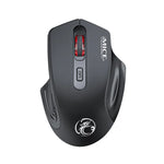 Rato Sem Fios Silencioso Recarregável iMICE G-1800 4 Botões 1600 DPI 2.4GHz para Computador PC Portátil