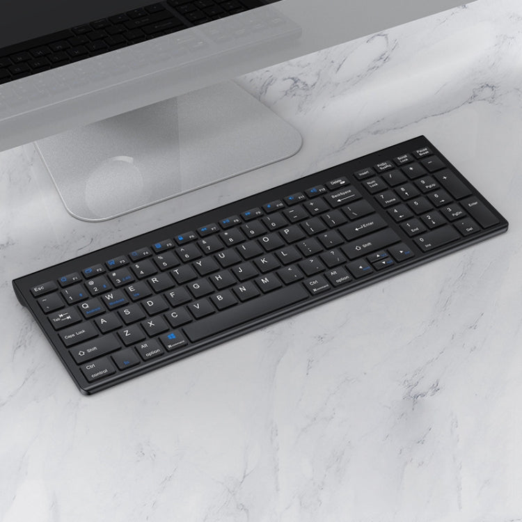Teclado Bluetooth Sem Fios de Três Modos 109, Teclado de Três Modos