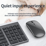 Teclado Bluetooth Sem Fios de Três Modos 109, Teclado de Três Modos