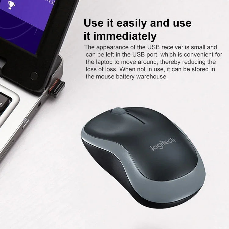 Logitech B175 3-keys 1000DPI 2.4GHz Wireless Optical Mouse