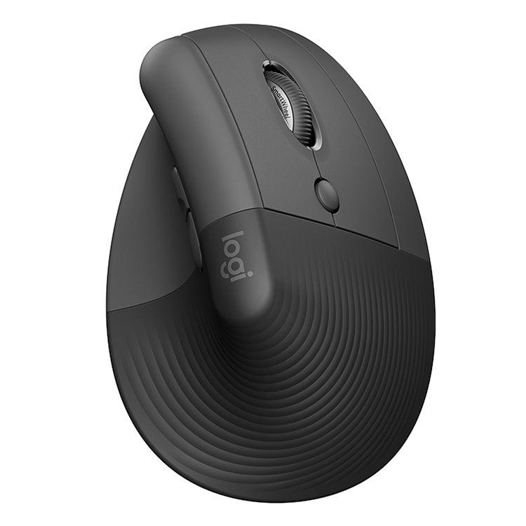 Rato Ergonómico Vertical Logitech Lift 1000DPI 2.4GHz Sem Fios Bluetooth Modo Duplo
