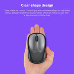 Rato Ergonómico Sem Fios Logitech M235, 1000DPI, 2.4GHz
