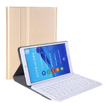 A0M5 Teclado Bluetooth Destacável + Capa de Couro Ultrafinah com Flip Horizontal para Tablet Huawei MediaPad M5 & Honor Tab 5 8 polegadas, com Suporte