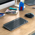 Teclado Inteligente Ultra-fino Sem Fios Logitech MX Keys Mini Bluetooth Retroiluminado