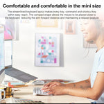 Teclado Inteligente Ultra-fino Sem Fios Logitech MX Keys Mini Bluetooth Retroiluminado