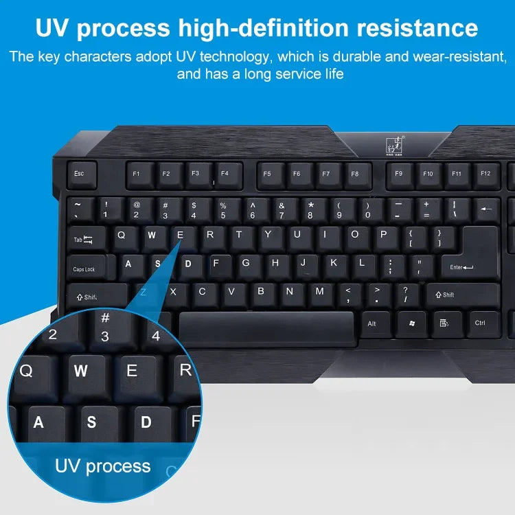 Teclado Gaming USB com Fio ZGB Q19, Q19