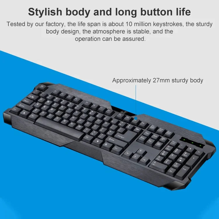 Teclado Gaming USB com Fio ZGB Q19, Q19