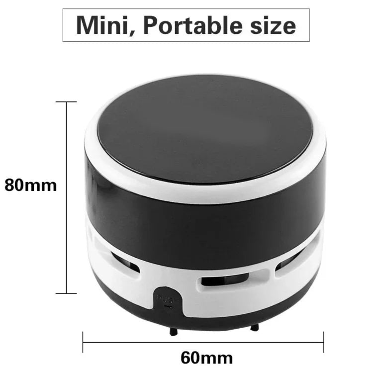 Mini Aspirador de Teclado de Mesa Portátil para Casa / Veículo, Tamanho: 8x6x6cm