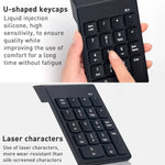 Teclado Numérico Sem Fios MC Saite 2129RF com 18 Teclas 2.4G