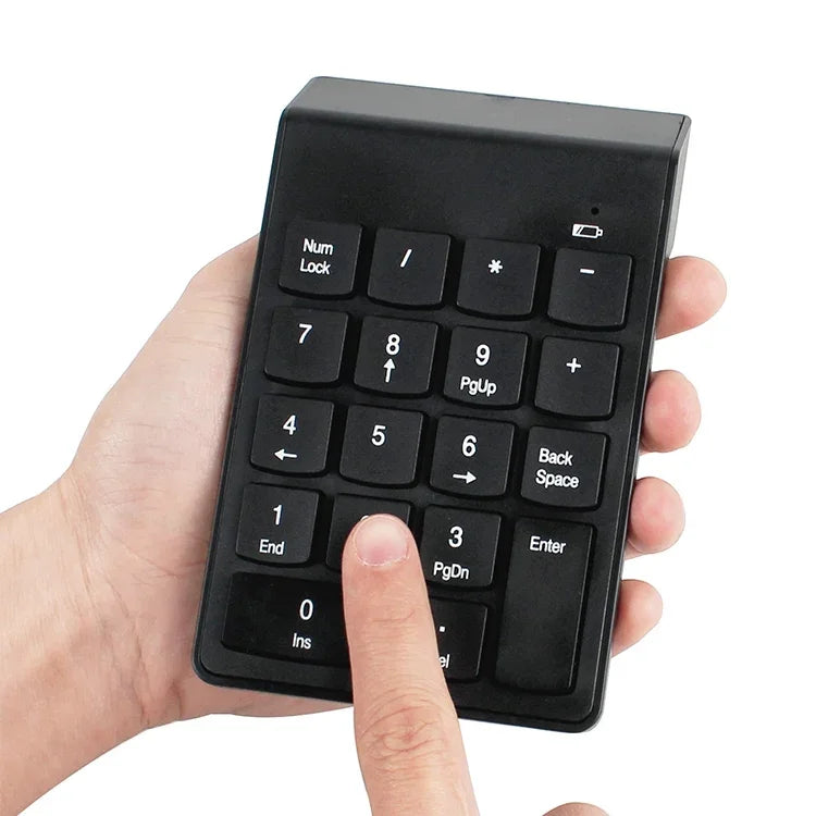 Teclado Numérico Sem Fios MC Saite 2129RF com 18 Teclas 2.4G