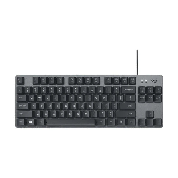 Teclado Mecânico Mini Com Fios Logitech K835, Eixo Verde, Eixo Verde