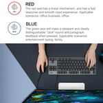 Teclado Mecânico Mini Com Fios Logitech K835, Eixo Verde, Eixo Verde
