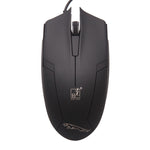 Rato de Jogo Óptico USB Universal Com Fios Chasing Leopard 119, Comprimento: 1,45m, 119 Preto, 119 Preto Jato, 119 Branco