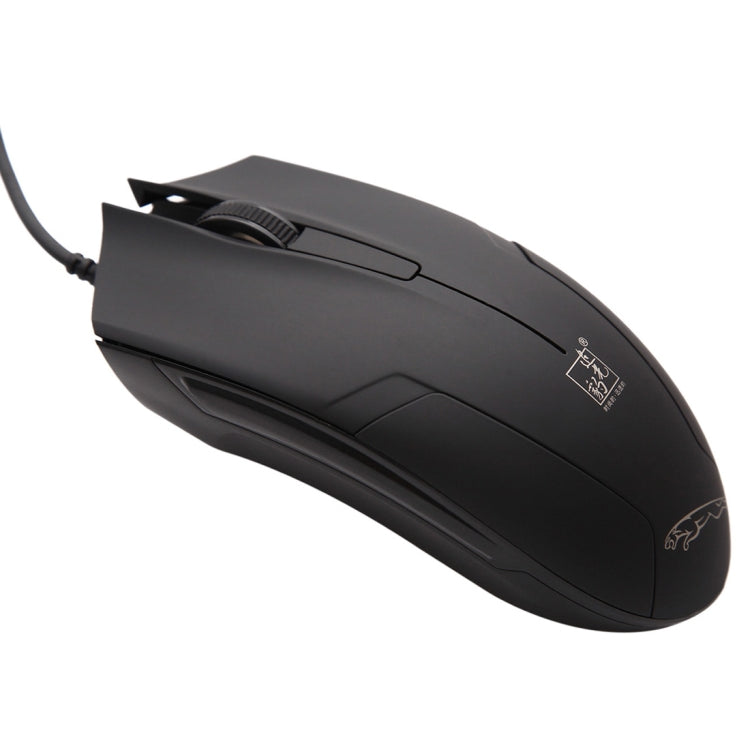 Rato de Jogo Óptico USB Universal Com Fios Chasing Leopard 119, Comprimento: 1,45m, 119 Preto, 119 Preto Jato, 119 Branco