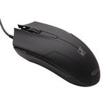 Rato de Jogo Óptico USB Universal Com Fios Chasing Leopard 119, Comprimento: 1,45m, 119 Preto, 119 Preto Jato, 119 Branco