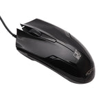 Rato de Jogo Óptico USB Universal Com Fios Chasing Leopard 119, Comprimento: 1,45m, 119 Preto, 119 Preto Jato, 119 Branco