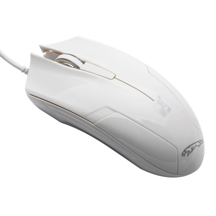 Rato de Jogo Óptico USB Universal Com Fios Chasing Leopard 119, Comprimento: 1,45m, 119 Preto, 119 Preto Jato, 119 Branco