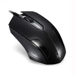 Rato de Jogo Óptico USB Universal Com Fios Chasing Leopard 129 com Contrapeso, Comprimento: 1,3m, 129