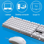 Conjunto de Teclado de Suspensão para Jogos e Escritório com 104 Teclas USB Com Fios Chasing Leopard Q17 + Rato Simétrico Com Fios, Comprimento do Cabo do Teclado: 1,4m, Comprimento do Cabo do Rato: 1,3m, Q17 Preto, Q17 Branco