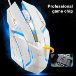 Rato de Jogo Óptico Com Fios Chasing Leopard V17 USB 2400DPI com Luz Respiratória LED e Padrão de Linha Ajustável em Quatro Velocidades, Comprimento: 1,45m, V17, V17 Preto Jato