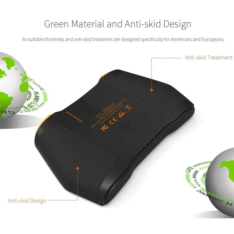 Teclado Sem Fios VIBOTON i8 Plus Atualizado 2.4GHz QWERT Mini com Touchpad para TV Box, Mi Box, Computador, Tablet, Portátil e Projetor (Preto), Teclado Sem Fios