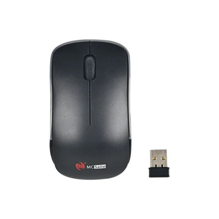 Rato Sem Fios MC Saite MC-367 2.4GHz com Receptor USB para Computador PC Portátil