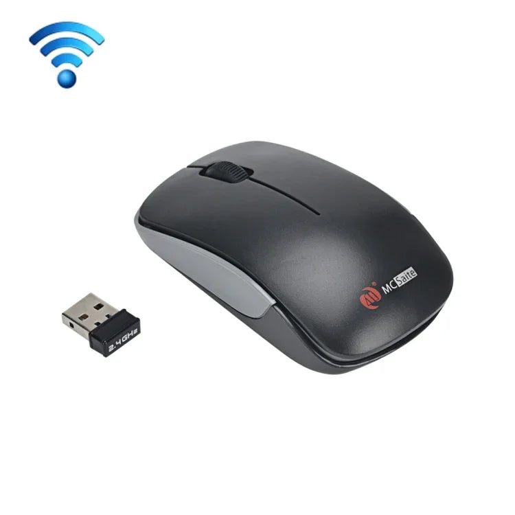 Rato Sem Fios MC Saite MC-367 2.4GHz com Receptor USB para Computador PC Portátil