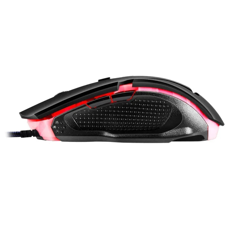 Rato Gaming de Alta Precisão Apedra iMICE A9 com LED de Respiração Controlada a Quatro Cores, USB, 6 Botões, 3200 DPI, Óptico com Fio para Computador PC Portátil, iMICE A9