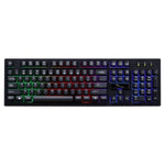 Teclado de Computador com Fio USB ZGB G20 com 104 Teclas, Sensação Mecânica e Iluminação para Gaming