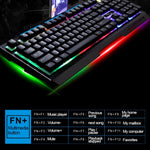 Teclado de Gaming com Painel Metálico Suspenso ZGB G700 com 104 Teclas, Fio USB, Sensação Mecânica e Iluminação, com Suporte para Telemóvel
