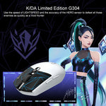 Rato Gaming Sem Fios Logitech K/DA G304 LIGHTSPEED