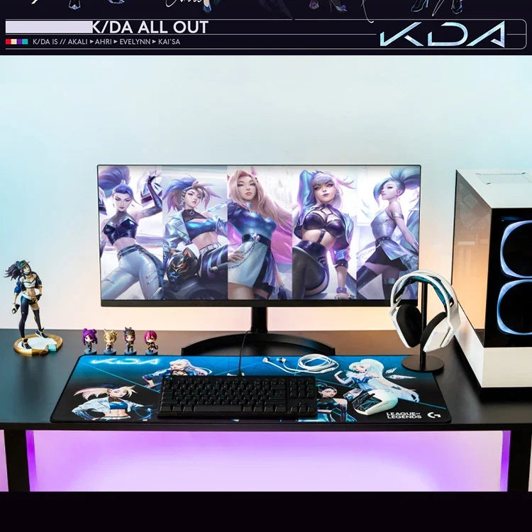 Rato Gaming Sem Fios Logitech K/DA G304 LIGHTSPEED