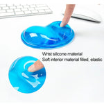2 Peças de Suporte de Pulso para Rato em Silicone Transparente MONTIAN, Forma de Coração, Entrega de Cor Aleatória, Forma de Coração