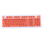 Keycaps Translúcidos ABS, Teclado Mecânico OEM Altamente Compatível, Teclado Universal para Jogos, Azul, Roxo, Vermelho, Branco, Amarelo, Preto, Laranja, Rosa, Cinzento