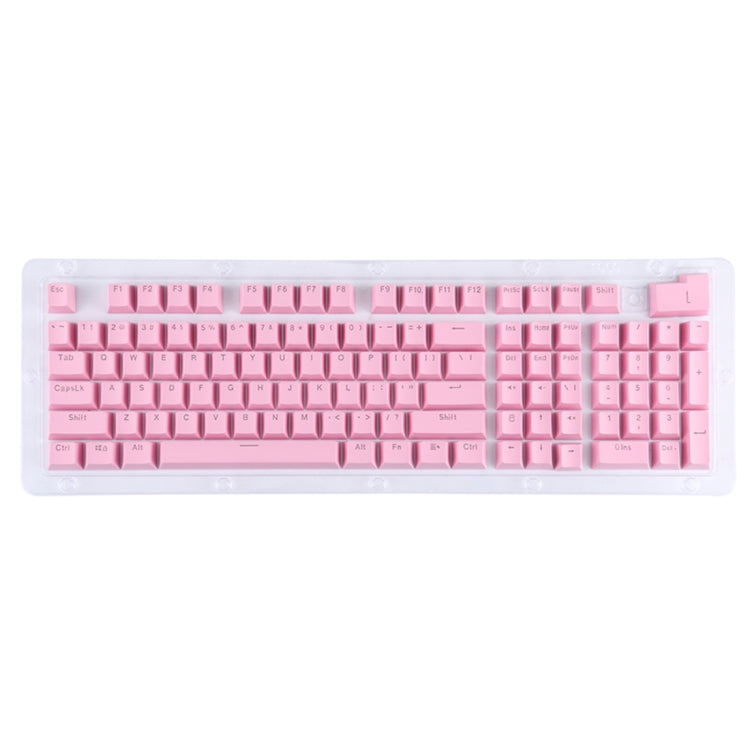 Keycaps Translúcidos ABS, Teclado Mecânico OEM Altamente Compatível, Teclado Universal para Jogos, Azul, Roxo, Vermelho, Branco, Amarelo, Preto, Laranja, Rosa, Cinzento