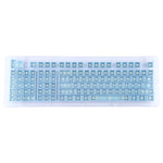 Keycaps Translúcidos ABS, Teclado Mecânico OEM Altamente Compatível, Teclado Universal para Jogos, Azul, Roxo, Vermelho, Branco, Amarelo, Preto, Laranja, Rosa, Cinzento