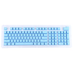 Keycaps Translúcidos ABS, Teclado Mecânico OEM Altamente Compatível, Teclado Universal para Jogos, Azul, Roxo, Vermelho, Branco, Amarelo, Preto, Laranja, Rosa, Cinzento