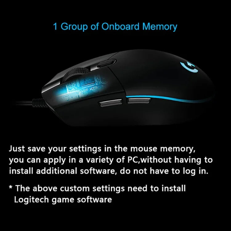 Rato Gaming Óptico com Fio Logitech G102, 6 Teclas, Iluminação RGB, 6000 DPI, Cinco Velocidades Ajustáveis, Comprimento: 2m, G102, G102 (Branco)